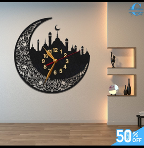 Beautiful Chand Wall Clock with Light